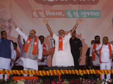 Gujarat election dates announced: Narendra Modi, Vijay Rupani squeeze in a slew of sops before Model Code of Conduct kicks in Gujarat election dates announced: Narendra Modi, Vijay Rupani squeeze in a slew of sops before Model Code of Conduct kicks in