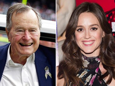 George HW Bush apologises to Heather Lind for groping her; New York actress Jordana Grolnick alleges he 'grabbed her' too