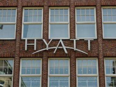 Hyatt hotel in Hamburg. Reuters.