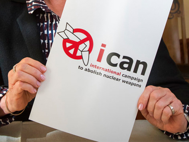 ICAN awarded Nobel Peace Prize 2017: UN praises anti-nuclear group's win as 'good omen' for disarmament ICAN awarded Nobel Peace Prize 2017: UN praises anti-nuclear group's win as 'good omen' for disarmament