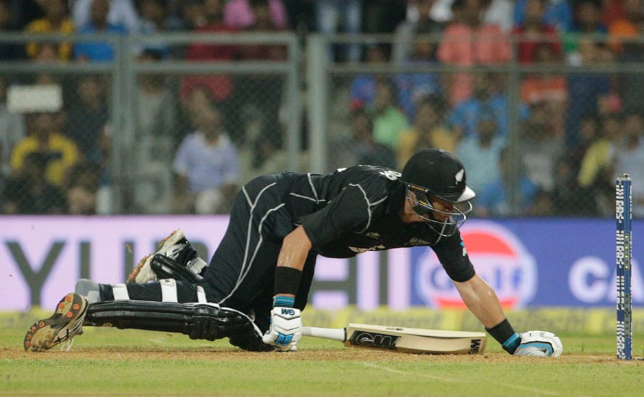 The sweltering conditions in Mumbai weren't the easiest, but seasoned Kiwi batsman Taylor battled valiantly to score a solid 95. AP The sweltering conditions in Mumbai weren't the easiest, but seasoned Kiwi batsman Taylor battled valiantly to score a solid 95. AP
