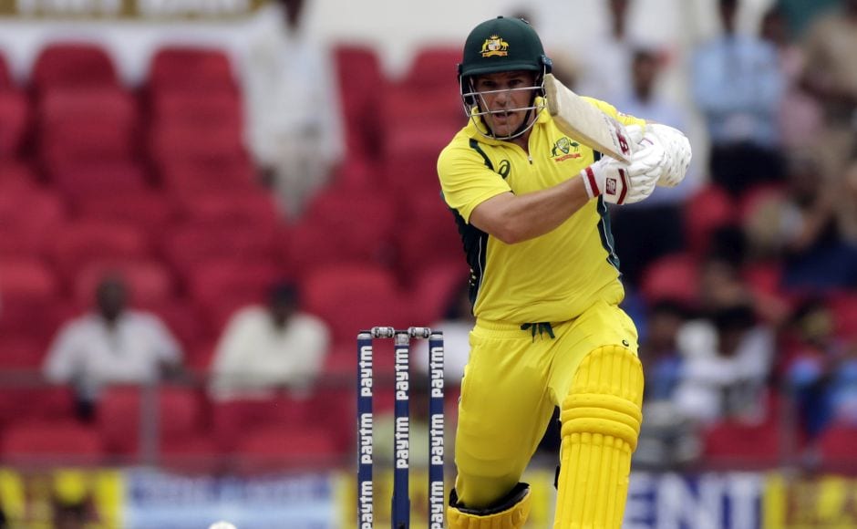 David Warner and Aaron Finch (in picture) put on 66 runs for the first wicket. AP David Warner and Aaron Finch (in picture) put on 66 runs for the first wicket. AP