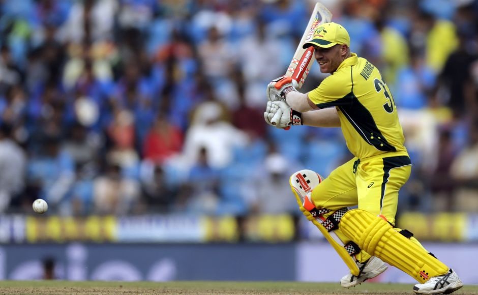 Following his hundred in the last game, David Warner reached his 17th ODI half-century off 56 balls. AP Following his hundred in the last game, David Warner reached his 17th ODI half-century off 56 balls. AP