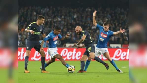 Serie A: Inter Milan end Napoli's winning run in goalless draw; Sampdoria crush struggling Crotone