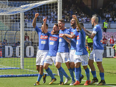 Serie A: Napoli defeat Cagliari to secure top spot; Juventus' winning run ends with draw at Atalanta Serie A: Napoli defeat Cagliari to secure top spot; Juventus' winning run ends with draw at Atalanta