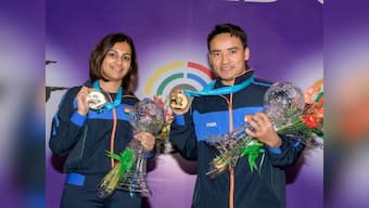 ISSF World Cup Final 2017: Jitu Rai and Heena Sidhu hand India first gold medal at year-ending tournament