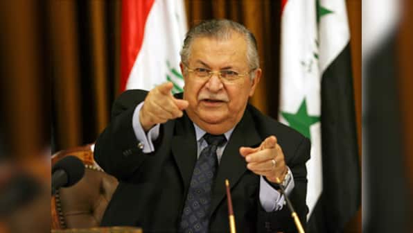 Jalal Talabani, Kurdish leader who became Iraq's first post-war president dies at 83