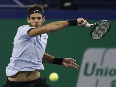 File photo of Juan Martin del Potro in action. AP