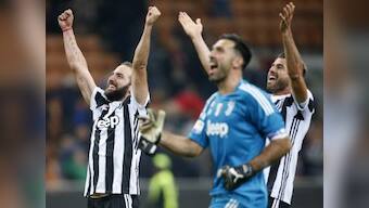 Serie A: Gonzalo Higuain crosses 100-goal milestone as Juventus bury AC Milan; AS Roma hold off Bologna