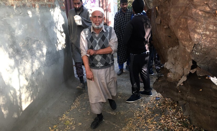 Abdul Ahad Sheikh, father of Showkat Ahmad aka Falahi, the militant who was killed by Sheikh's family described Falahi as an “obedient and religious” man. Sameer Yasir/Firstpost