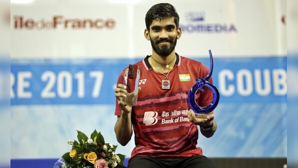 French Open Superseries: Kidambi Srikanth wins title at a canter, but worries rise over a knee niggle
