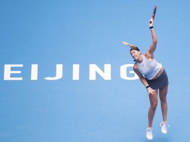 Petra Kvitova beat Varvara Lepchenko 6-4, 6-4 in the second round of China Open. Twitter @ChinaOpen