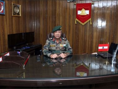 Lt Gen Saranjeet Singh, assumes command of White Knight Corps. Twitter/ @Whiteknight_IA