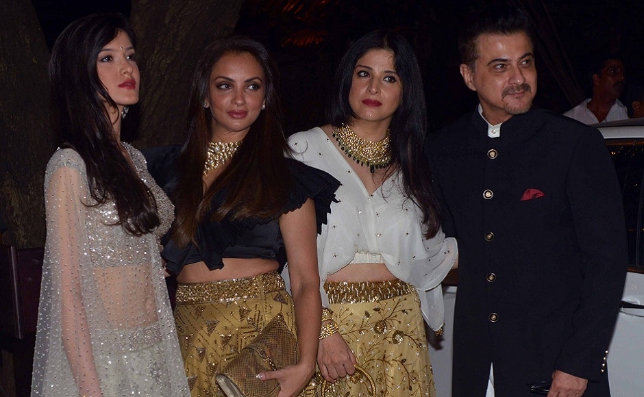 Shananya Kapoor, Seema Khan, Maheep and Sanjay Kapoor. Photo: Sachin Gokhale/Firstpost Shananya Kapoor, Seema Khan, Maheep and Sanjay Kapoor. Photo: Sachin Gokhale/Firstpost
