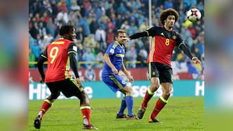 FIFA World Cup 2018 qualifiers: Manchester United’s Marouane Fellaini picks up knee injury while playing for Belgium