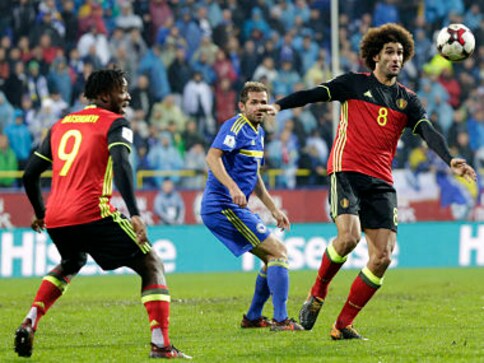 FIFA World Cup 2018 qualifiers: Manchester United’s Marouane Fellaini picks up knee injury while playing for Belgium FIFA World Cup 2018 qualifiers: Manchester United’s Marouane Fellaini picks up knee injury while playing for Belgium