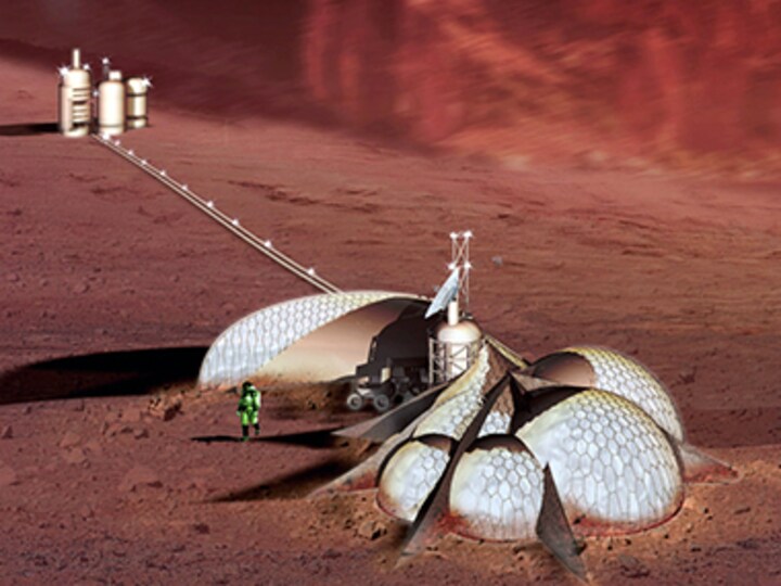 NASA is developing technologies to shield humans from radiation during pioneering missions to Mars