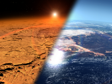 NASA's MAVEN detects invisible 'magnetic tail' around Mars; could be destroying Martian atmosphere NASA's MAVEN detects invisible 'magnetic tail' around Mars; could be destroying Martian atmosphere