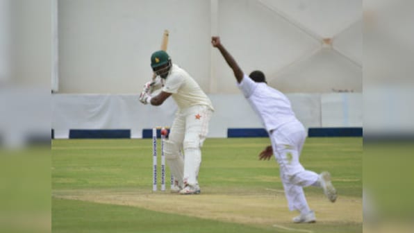 Zimbabwe vs West Indies: Hamilton Masakadza's ton help hosts overcome horror start in second Test
