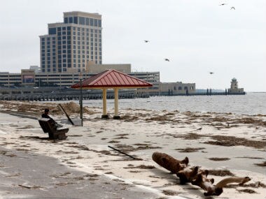 Hurricane Nate hit Mississippi coast on Saturday. Reuters