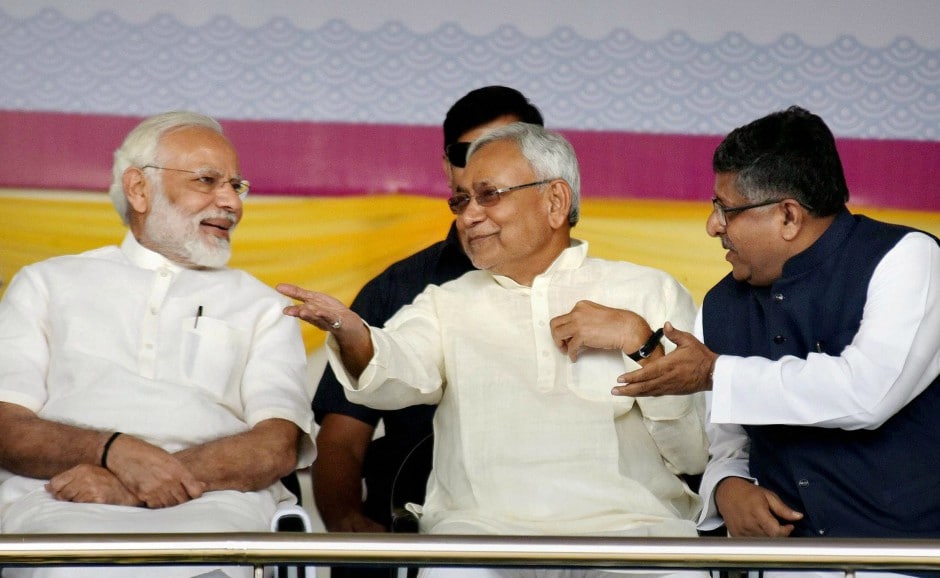 Modi is scheduled to lay the foundation stone for several projects, including four sewerage projects under the Namami Gange Programme and four national highway projects in Patna district later in the day. PTI Modi is scheduled to lay the foundation stone for several projects, including four sewerage projects under the Namami Gange Programme and four national highway projects in Patna district later in the day. PTI