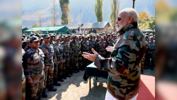 Narendra Modi in Jammu and Kashmir, Yogi Adityanath in Gorakhpur: How politicians celebrated Diwali in India