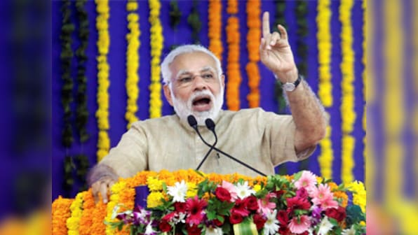 Narendra Modi to visit Gujarat tomorrow to address gathering of BJP workers