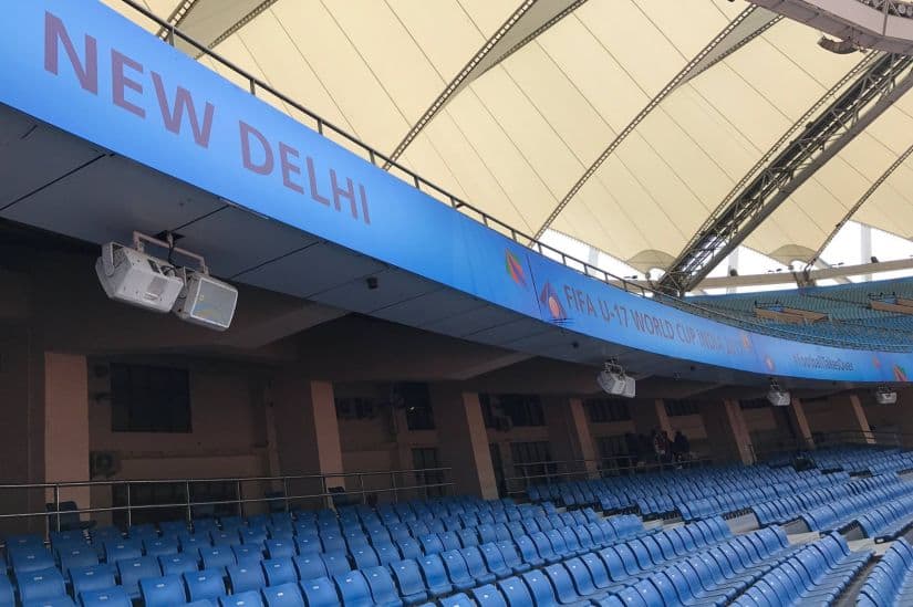 The Indian will be hoping to be cheered on by raucous crowds when they play their matches at the Jawaharlal Nehru Stadium. Image courtesy: Facebook @fifau17worldcup