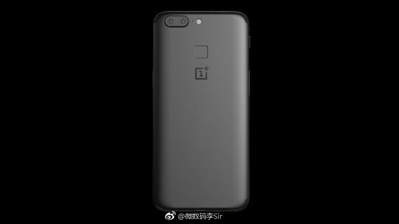 OnePlus 5T rendered back. Image: GSMArena/Weibo