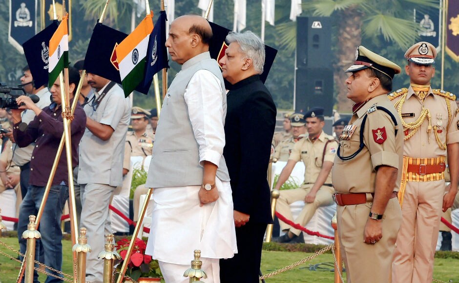 A Police Commemoration Day Parade was also held at the National Police Memorial in New Delhi, in presence of Singh, heads of all the Central Paramilitary Forces, Commissioner of Delhi Police, senior officers of the Ministry of Home Affairs, and retired Police Officers. PTI A Police Commemoration Day Parade was also held at the National Police Memorial in New Delhi, in presence of Singh, heads of all the Central Paramilitary Forces, Commissioner of Delhi Police, senior officers of the Ministry of Home Affairs, and retired Police Officers. PTI