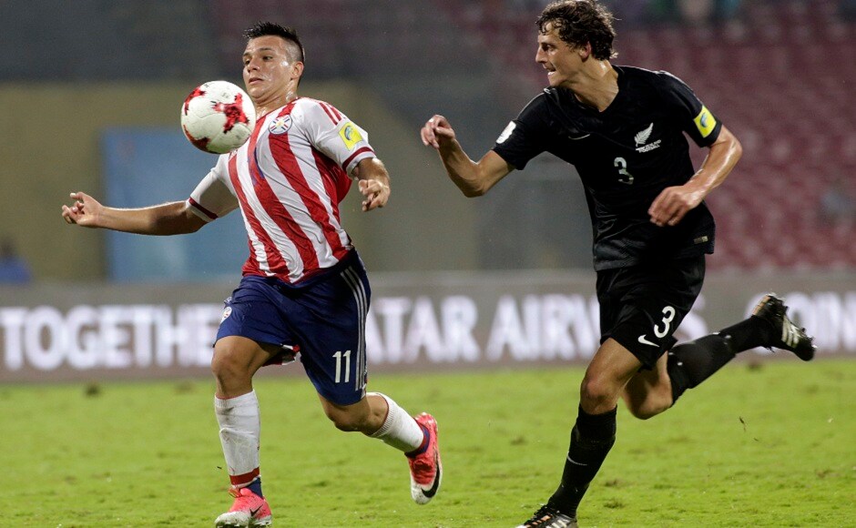 Anibal Vega scored a brace for Paraguay, as the South Americans booked their place in the last 16 of the Under-17 World Cup. AP