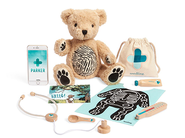 Parker, the AR-ready teddy bear from Seedling, is now available at the Apple Store for $59.95 Parker, the AR-ready teddy bear from Seedling, is now available at the Apple Store for $59.95