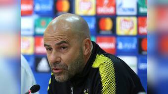 Champions League: Borussia Dortmund coach Peter Bosz admits team faces uphill task after Spurs-Madrid draw