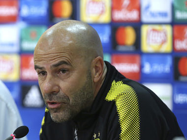 Champions League: Borussia Dortmund coach Peter Bosz admits team faces uphill task after Spurs-Madrid draw Champions League: Borussia Dortmund coach Peter Bosz admits team faces uphill task after Spurs-Madrid draw