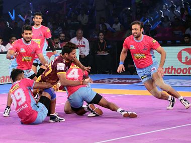 Pro Kabaddi League 2017: From record-breaking Rishank Devadiga to Gujarat's resurgence, Jaipur leg's takeaways Pro Kabaddi League 2017: From record-breaking Rishank Devadiga to Gujarat's resurgence, Jaipur leg's takeaways