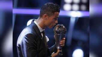 Cristiano Ronaldo pips Lionel Messi and Neymar to win FIFA Player of the Year Award for fifth time
