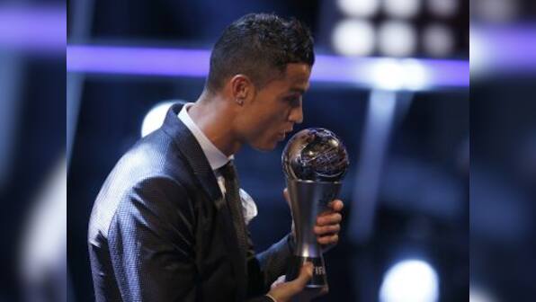 Cristiano Ronaldo pips Lionel Messi and Neymar to win FIFA Player of the Year Award for fifth time