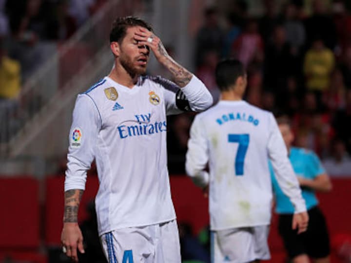 La Liga: Real Madrid handed shock defeat in Catalonian pro-independence heartland of Girona