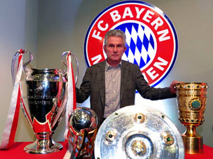 Bayern Munich fans pay tribute to outgoing coach Jupp Heynckes Bayern Munich fans pay tribute to outgoing coach Jupp Heynckes