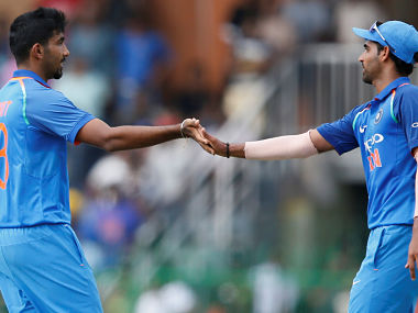 India vs New Zealand: Jasprit Bumrah, Bhuvneshwar Kumar are world's best death bowlers, says Rohit Sharma India vs New Zealand: Jasprit Bumrah, Bhuvneshwar Kumar are world's best death bowlers, says Rohit Sharma