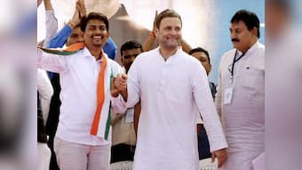 In Gujarat, Rahul Gandhi, with Alpesh Thakore, tears into BJP: Congress dubs saffron party as 'drameybaaz'