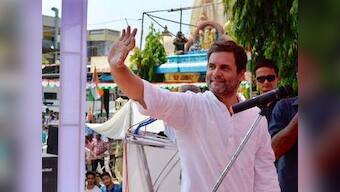 Gujarat seems to be viewing Rahul Gandhi differently: Congress vice-president gets rousing reception in Vadodara