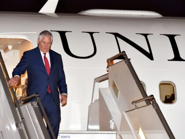 Rex Tillerson to meet Narendra Modi, Sushma Swaraj and Ajit Doval today; security, terrorism likely to top agenda Rex Tillerson to meet Narendra Modi, Sushma Swaraj and Ajit Doval today; security, terrorism likely to top agenda