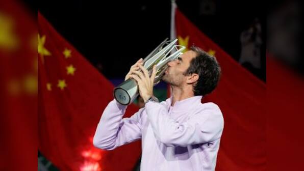 Shanghai Masters: Roger Federer records comprehensive win over Rafael Nadal to lift 94th career title