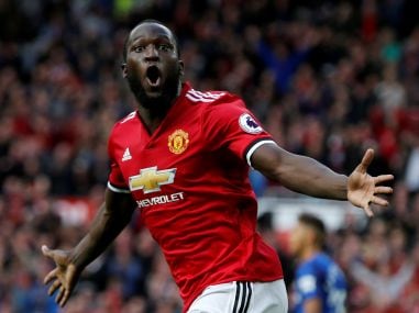Manchester United's Romelu Lukaku. Reuters