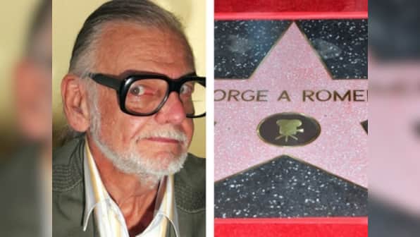 Night of the Living Dead director George Romero posthumously honoured with Hollywood Walk of Fame star