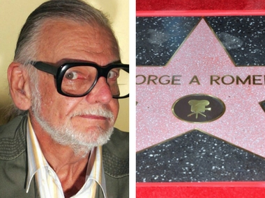 Night of the Living Dead director George Romero posthumously honoured with Hollywood Walk of Fame star Night of the Living Dead director George Romero posthumously honoured with Hollywood Walk of Fame star