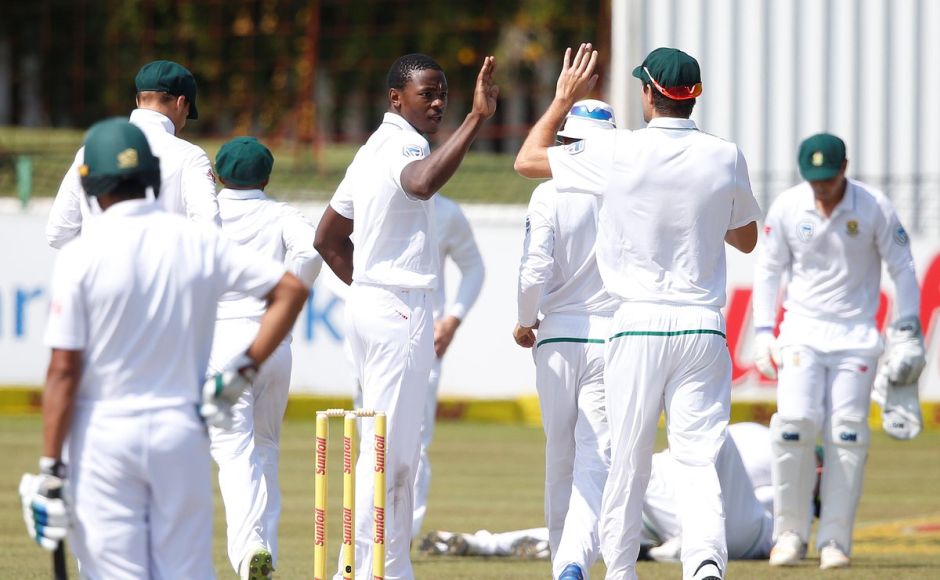 Resuming at Senwes Park on 49 for three and hoping to provide some stubborn resistance, Bangladesh were dismissed for just 90. Kagiso Rabada claimed three quick wickets, starting with Bangladesh captain Mushfiqur Rahim. Mahmudullah was then bowled for nine and Liton Das next adjudged leg before as he padded up to an inswinger from Rabada. Twitter @ICC