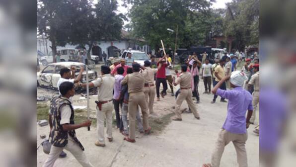 Bihar violence: One civilian dead, 25 injured as protesters clash with cops; Nitish Kumar orders probe
