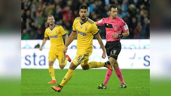 Serie A: Sami Khedira's hat-trick helps 10-man Juventus thrash Udinese 6-2; AC Milan held by Genoa